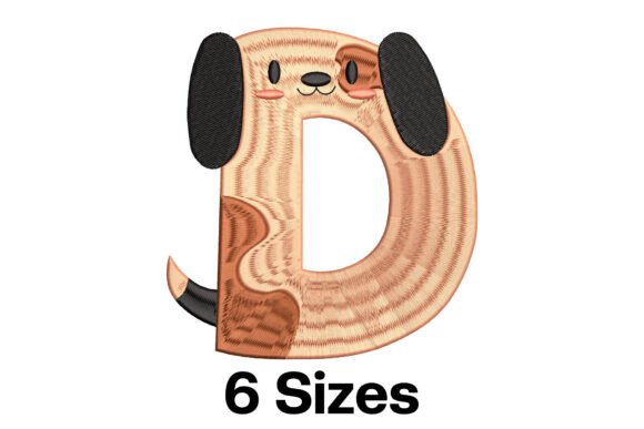 Funny Dog Alphabet Letter D: A Craft Fair Best-Seller