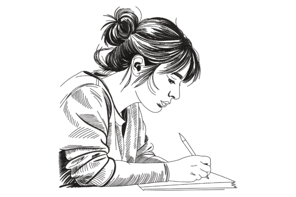 Girl Reading Book: A Pro Review for Branded Merch