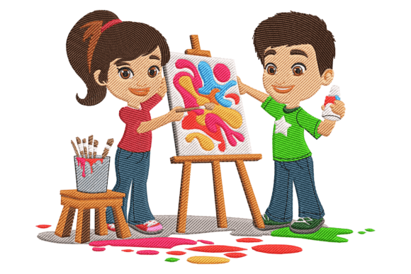 Kids with Art Supplies: A Designer's Review for Gifts