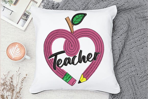 Pencil Teacher: A Festive School Embroidery Review