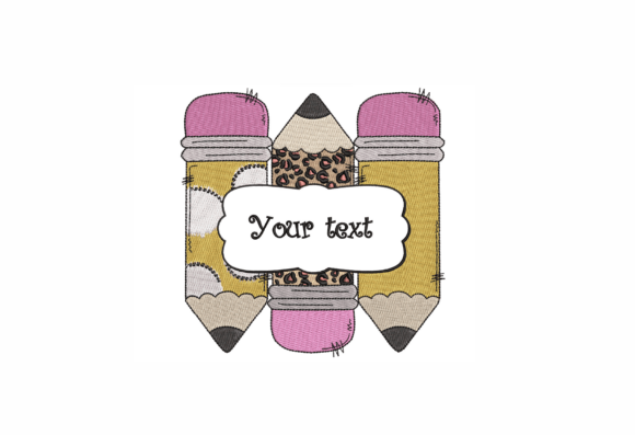 Pencils Embroidery Design Review for Etsy Sellers