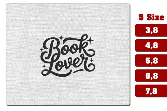 Review: Book Lover Machine Embroidery Design