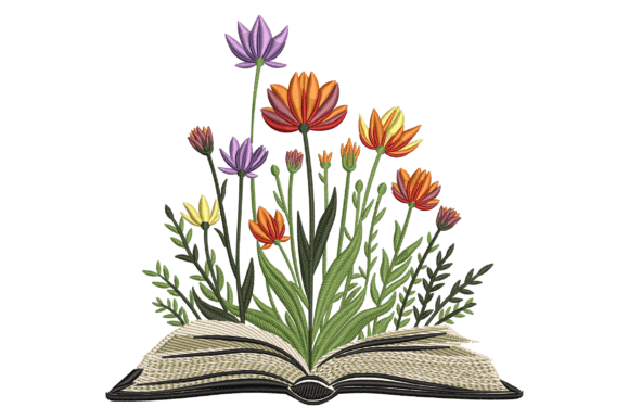 Review: Book with Blooming Flowers for Etsy Shops