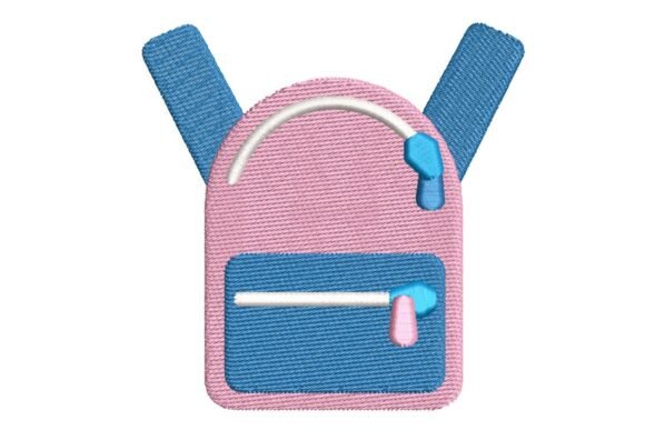 Review: Cute School Backpack Embroidery Design for Makers