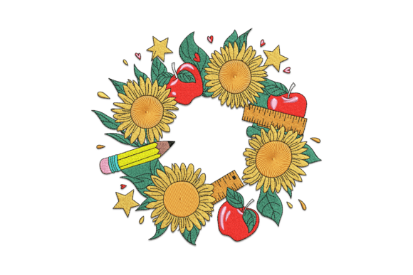 Teacher Sunflower Wreath: A Designer's Review